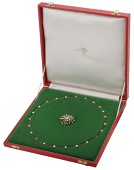 The Townswomen’s Guild 14ct gold Badge and Chain of Office by Leslie Durbin, 1969,

the Badge of Office composed...