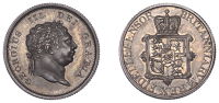 George III (1760-1820), New coinage, Pattern Shilling [or Sovereign], in silver, by T. Wyon, undated [1816],...