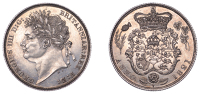 George IV (1820-1830), Shilling, 1821, 5.66g/6h (ESC 2396; S 3810). Good extremely fine, brilliant	 £150-£200