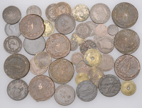 Miscellaneous, FRANCE, Napoleon III, 5 Centimes, 1856a, Paris (KM 777); GREAT BRITAIN, Amlwch, Parys Mine Co, Penny,...