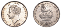 George IV (1820-1830), Shilling, 1826, 5.69g/6h (ESC 2409; S 3812). Bright from past cleaning, some scuff marks,...
