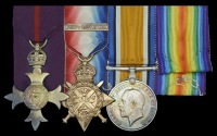 A Great War ‘Seaplane Station, Port Said’ O.B.E. group of three awarded to Surgeon Lieutenant L. S. Goss, Royal...