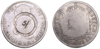 Scotland, NEW LANARK (Lanarkshire), Lanark Mills, a GUATEMALA, Ferdinand VII, 8 Reales, 1815m, Nueva Guatemala, obv....