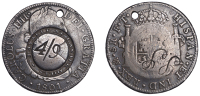 Scotland, NEW LANARK (Lanarkshire), Lanark Mills, a MEXICO, Charles IIII, 8 Reales, 1801ft, Mexico City, obv....