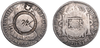 Scotland, NEW LANARK (Lanarkshire), Lanark Mills, a MEXICO, Charles IIII, 8 Reales, 1791fm, Mexico City, obv....