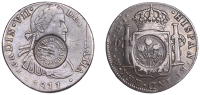 Scotland, Paisley (Renfrewshire), J. Muir, a MEXICO, Ferdinand VII, 8 Reales, 1811hj, Mexico City, obv....