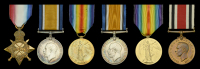 Three: Major M. C. Marquis, Royal Engineers
1914-15 Star (Major M. C. Marquis. R.E.); British War and Victory...