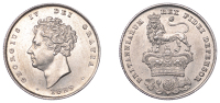 George IV (1820-1830), Shilling, 1829, 5.64g/6h (ESC 2413; S 3812). Bright from past cleaning, some scuff marks,...