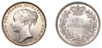 Victoria (1837-1901), Shilling, 1839, second head, no initials, 5.65g/6h (ESC 2979; S 3904). Trifling bagmarks,...