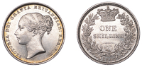 Victoria (1837-1901), Shilling, 1846, 5.66g/6h (ESC 2992; S 3904). Extremely fine	 £140-£180