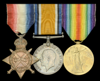 Three: Surgeon Captain A. G. V. French, Royal Navy

1914-15 Star (Surg. A. G. V. French, R.N.); British War and...
