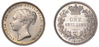 Victoria (1837-1901), Shilling, 1852, 5.64g/6h (ESC 3001; S 3904). About extremely fine	 £100-£150