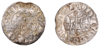 William I (1066-1087), Penny, Two Stars type [BMC V], Ipswich, Wulfword, pvlfpold on gp, 1.20g/3h (Allen 2022, p....