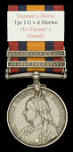 Queen’s South Africa 1899-1902, 2 clasps, Orange Free State, Transvaal (Tpr: J. G. Van Der Merwe. Damant’s...