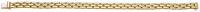 A bracelet by Fope, of plain polished brick-link design, signed, Italian assay mark, stamped ‘750’, length...