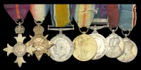 An inter-War O.B.E. group of seven awarded to Surgeon H. Williamson, Royal Navy, later Lieutenant-Colonel, Indian...