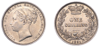 Victoria (1837-1901), Shilling, 1881, shorter line below mark of value, 5.67g/6h (ESC 3067; S 3907). Several light...