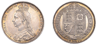 Victoria (1837-1901), Shilling, 1890, 5.65g/12h (ESC 3144; S 3927). Extremely fine	 £40-£50