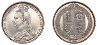 Victoria (1837-1901), Shilling, 1891, 5.66g/12h (ESC 3145; S 3927). Brilliant and virtually as struck	 £90-£120