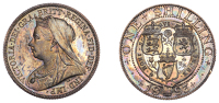Victoria (1837-1901), Proof Shilling, 1893, edge grained, 5.66g/12h (ESC 3155; S 3940). Brilliant and virtually as...