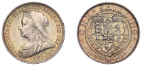 Victoria (1837-1901), Shilling, 1900, 5.66g/12h (ESC 3165; S 3940A). Some marks on Queen’s face and neck,...