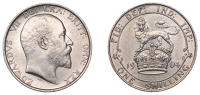 Edward VII (1901-1910), Shilling, 1904, 5.66g/12h (ESC 3590; Davies/Groom 2+A; S 3982). Light surface marks,...