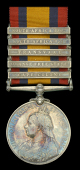 Queen’s South Africa 1899-1902, 5 clasps, Cape Colony, Orange Free State, Transvaal, South Africa 1901, South...