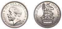 George V (1910-1936), Proof Shilling, 1927, edge grained, 5.67g/12h (ESC 3830; S 4039). Brilliant FDC	 £60-£80
