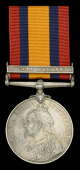 Queen’s South Africa 1899-1902, 1 clasp, Cape Colony (53 Tpr: W. L. Kannemeyer. Warren’s M.I.) good very fine	...