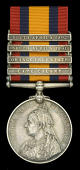 Queen’s South Africa 1899-1902, 4 clasps, Cape Colony, Orange Free State, South Africa 1901, South Africa 1902,...