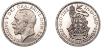 George V (1910-1936), Proof Shilling, 1934, edge grained, 5.66g/12h (ESC 3848). Brilliant FDC, extremely rare	...