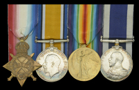 Four: Engine Room Artificer First Class W. F. Burgess, Submarine Service, Royal Navy

1914-15 Star (271123, W. F....
