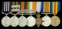 A Great War M.M. group of seven awarded to Company Quarter Master Sergeant W. McMinn, Canadian Engineers, late...