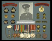 Six: Major A. W. Bishop, Royal Canadian Engineers, late Nova Scotia Highlanders

1939-45 Star; France and Germany...