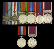Six: Major H. A. Charlton, Royal Engineers
1939-45 Star; France and Germany Star; Defence and War Medals 1939-45;...