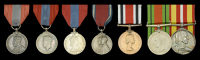 Imperial Service Medal (3), G.V.R., Circular issue, 2nd ‘Coronation robes’ issue (Charles Watson.); G.VI.R., 1st...