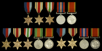 Five: Sergeant G. T. Simpson, South African Engineer Corps
1939-45 Star; Africa Star; Italy Star; War Medal...