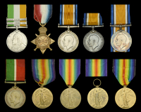 King’s South Africa 1901-02, 2 clasps, South Africa 1901, South Africa 1902 (78167 Dvr: J. Jones. R.F.A.); 1914-15...