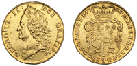 George II (1727-1760), Two-Guineas, 1739, second bust (MCE 293; EGC 574; S 3667B). Sweated, edge mark at 12...