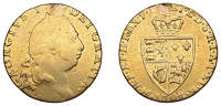 George III (1760-1820), Pre-1816 issues, Guinea, 1793, fifth bust (MCE 397; EGC 723; S 3729). Ex-jewellery, plugged...