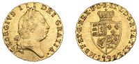 George III (1760-1820), Pre-1816 issues, Half-Guinea, 1793, fifth bust (EGC 836; S 3735). Very fine	 £400-£500