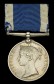 Royal Navy L.S. & G.C., V.R., narrow suspension (T. W. Miller, Commd. Boatn., H.M. Coast Guard.) impressed naming,...