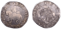 Charles I (1625-1649), Tower mint, Halfcrown, Gp III, type 3a1, mm. crown (over bell on obv.), reads ma; br; fr;,...