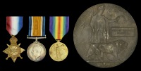 Family Group:

Three: Sapper S. G. Fenwick, Royal Engineers, who was killed in action on the Somme on 23 October...