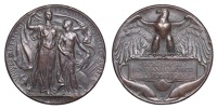United States of America, Louisiana Purchase Exposition, St. Louis, 1904, Bronze Medal, a bronze medal by A.A....