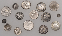THRACE, Kallatis, Drachms (4), c. 3rd Century BC, head of Herakles right, wearing lion-skin headdress, rev. grain...