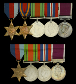 Five: Company Sergeant Major R. Austin, Royal Welsh Fusiliers, who was wounded in action in Burma during the Arakan...