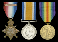 Three: Private J. Keating, 2nd Battalion, King’s Own Scottish Borderers, who was killed in action on the Western...