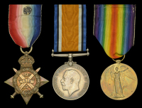 Three: Private C. Page, Royal Welsh Fusiliers

1914 Star (8473 Pte. C. Page. 2/R.W. Fus.); British War and Victory...