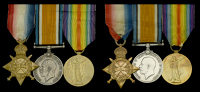 Three: Private S. A. Smith, Northumberland Fusiliers
1914-15 Star (3877 Pte. S. A. Smith. North’d Fus:); British...